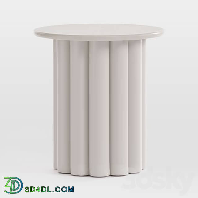 Table - Hera Side Table - Semi-Circle