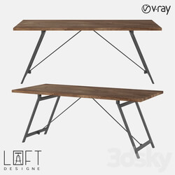 Table - Table LoftDesigne 6604 model 