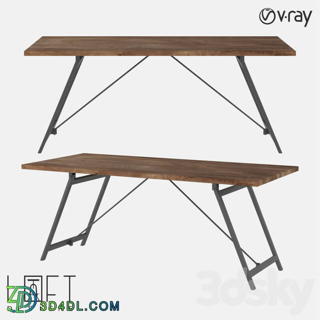 Table - Table LoftDesigne 6604 model