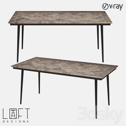 Table - Table LoftDesigne 6852 model 