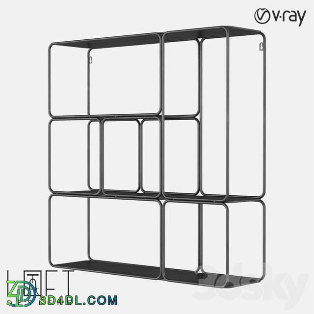 Other - Wall-mounted shelving LoftDesigne 7127 model