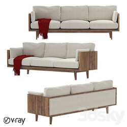 Sofa - Solid Wood Eva Sofa 