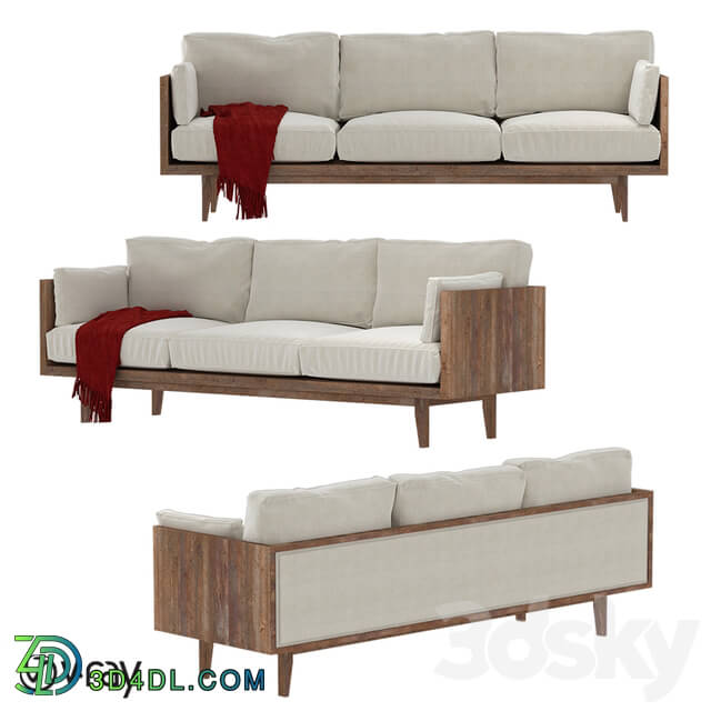 Sofa - Solid Wood Eva Sofa