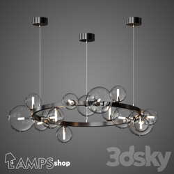 Chandelier - PL3029 Chandelier Rainbow Bubble 