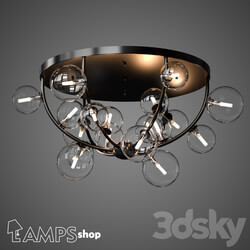 Chandelier - PL3026 Chandelier Rainbow Bubble Ceil 