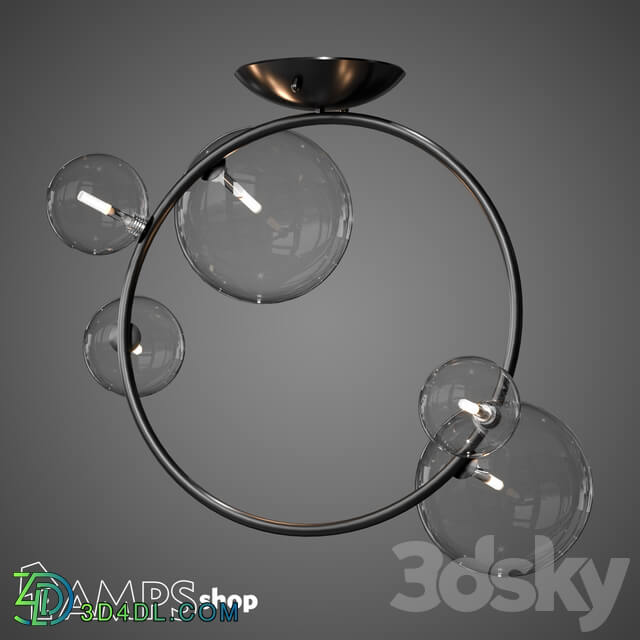 Ceiling lamp - PL3025 Chandelier Rainbow Bubble Lap