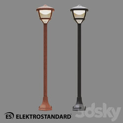 Street lighting - OM Outdoor LED post lamp Elektrostandard GL LED 3001F Gala F 