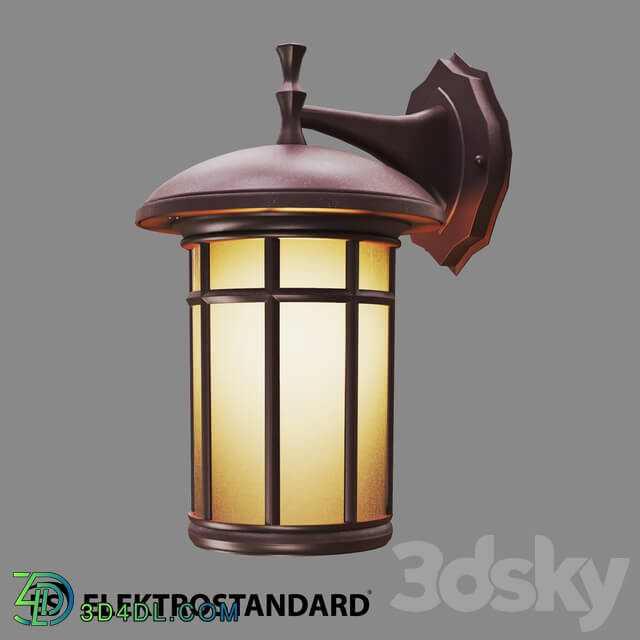 Street lighting - OM Outdoor Wall Light Elektrostandard GL 1016D Lepus D