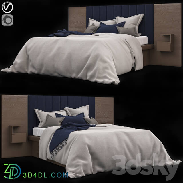 Bed - Modern bed 001