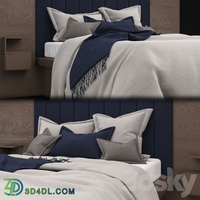 Bed - Modern bed 001