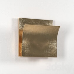 Wall light - Peel Brass Sconce 