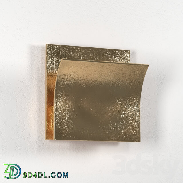 Wall light - Peel Brass Sconce