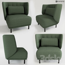 Arm chair - Upholstered armchair Touco 