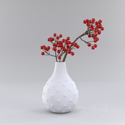 Bouquet - vase with berries 