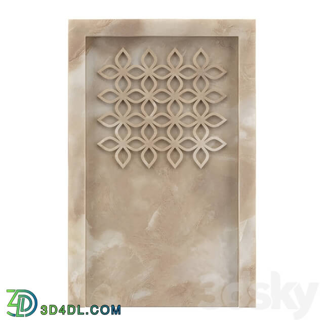 Bathroom accessories - OM Arch marble AM84