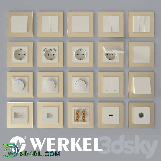 Miscellaneous - OM Sockets and switches Werkel
