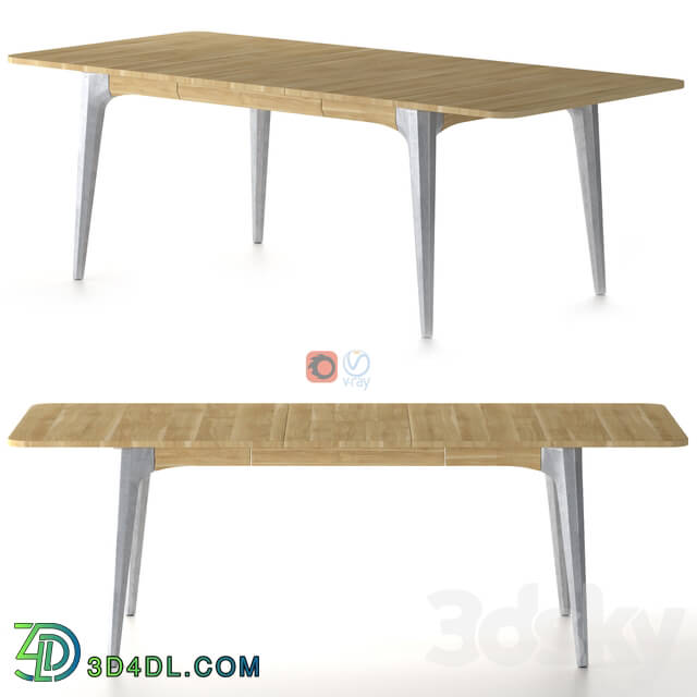Table - District Eight - Salk Expanding Dining Table