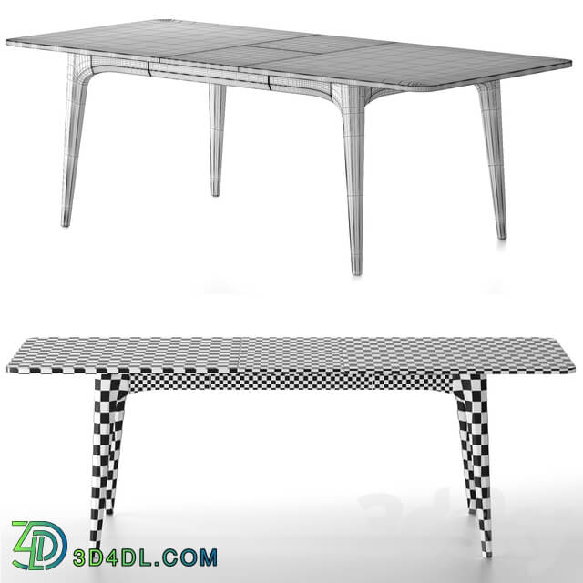 Table - District Eight - Salk Expanding Dining Table