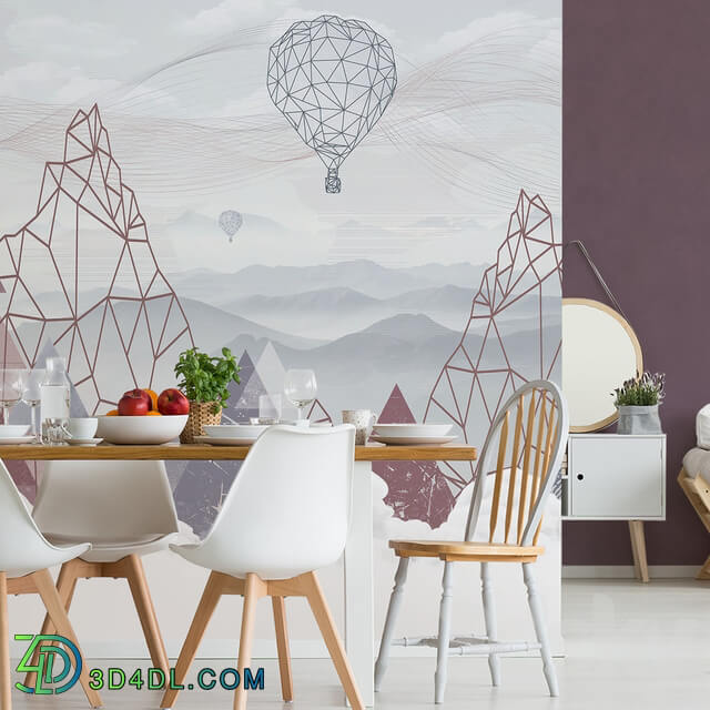 Wall covering - Creativille _ Wallpapers _ 2577 Flying Dreams