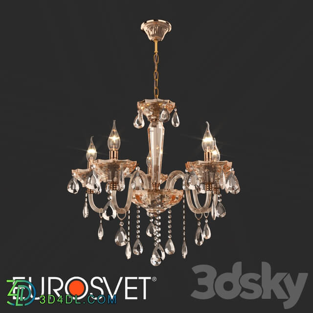 Chandelier - OM Classic Crystal Chandelier Eurosvet 310_5 Lecce