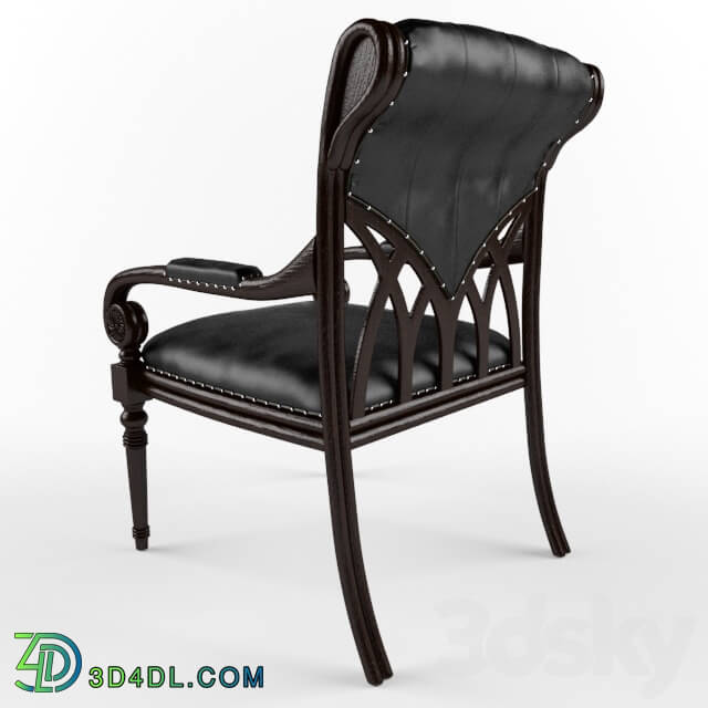 Arm chair - A leather arm-chair is Albion
