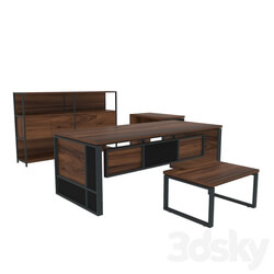 Office furniture - PRETO Executive Table 