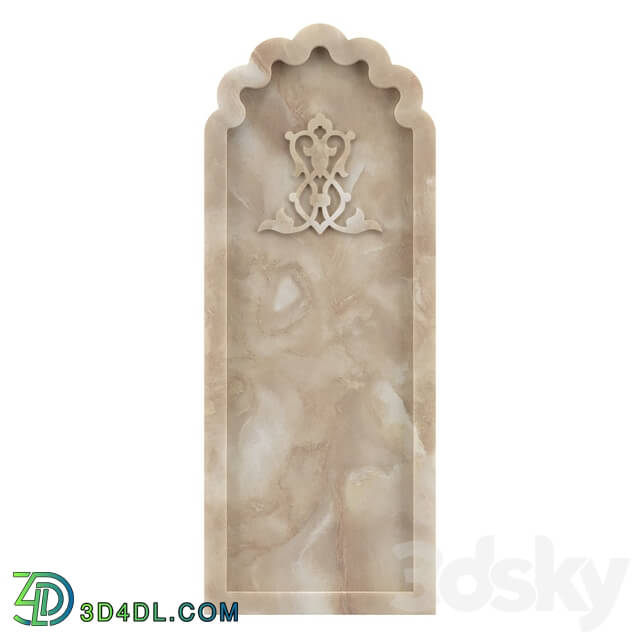 Bathroom accessories - OM Arch marble AM117