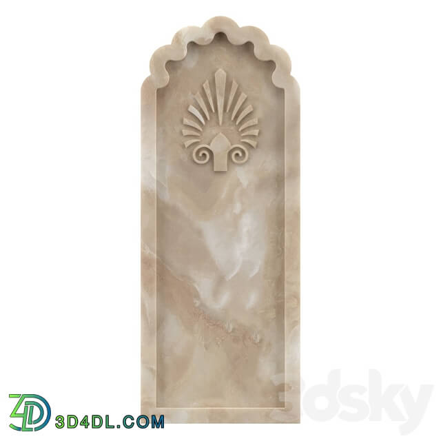 Bathroom accessories - OM Arch marble AM118