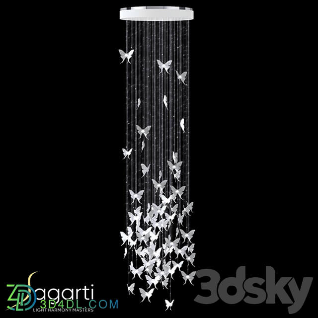 Chandelier - _FOR TRANSFUSION_ Sagarti Tenea pendant lamp_ art. Te.P.50 _OM_