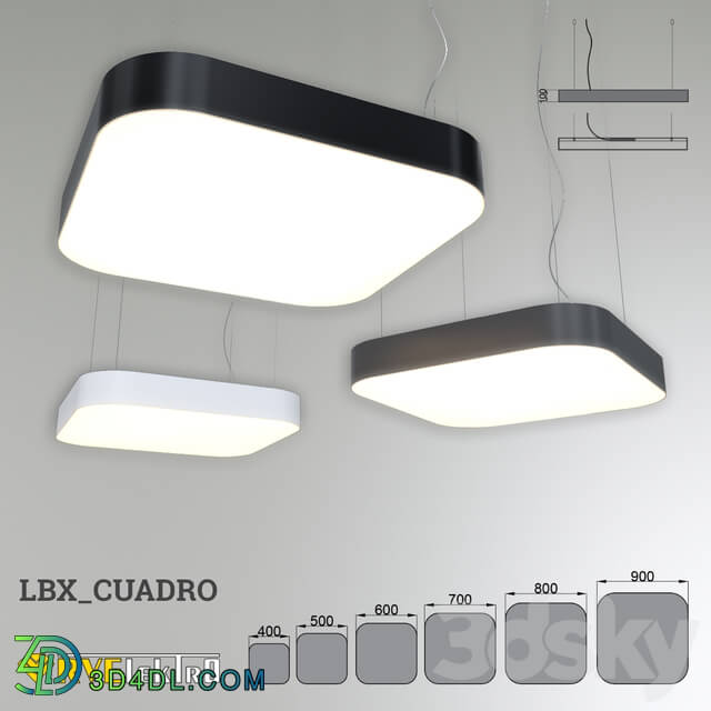 Chandelier - RVE-LBX-CUADRO