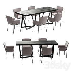 Table _ Chair - 4union Dining set _ 015 