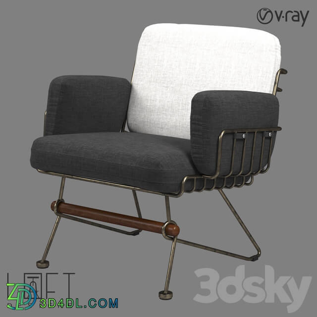 Arm chair - Armchair LoftDesigne 1413 model