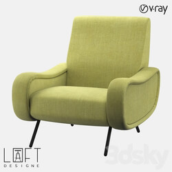 Arm chair - Armchair LoftDesigne 1436 model 
