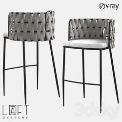 Chair - Bar stool LoftDesigne 2678 model 