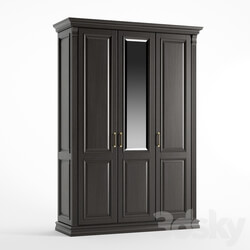 Wardrobe _ Display cabinets - 3-door wardrobe Rimar _ Gothic color 