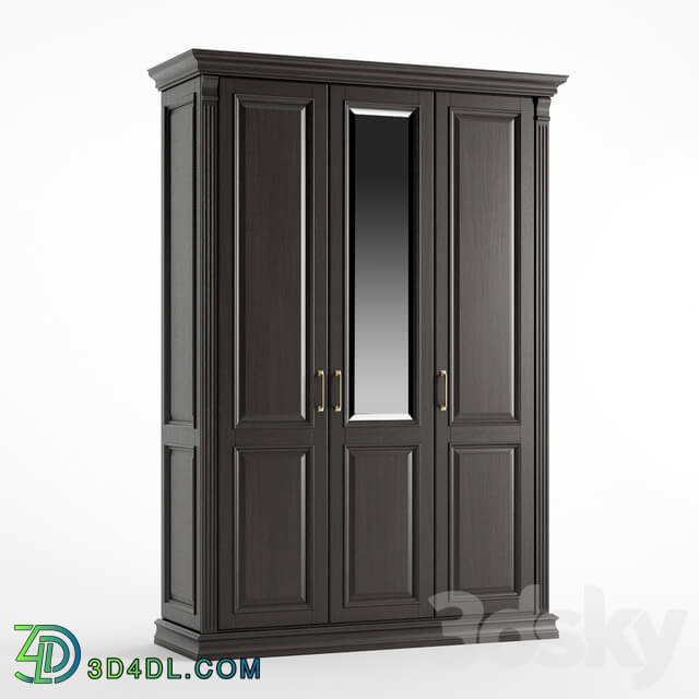 Wardrobe _ Display cabinets - 3-door wardrobe Rimar _ Gothic color