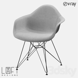 Chair - Chair LoftDesigne 3566 model 