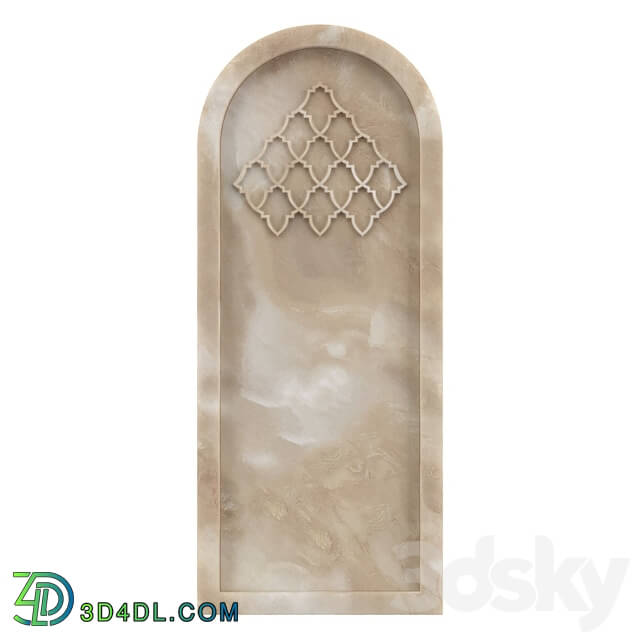 Bathroom accessories - OM Arch marble AM121