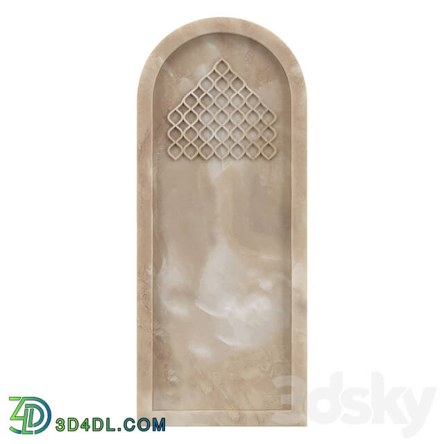 Bathroom accessories - OM Arch marble AM122