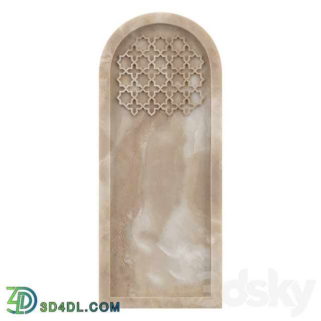 Bathroom accessories - OM Arch marble AM123