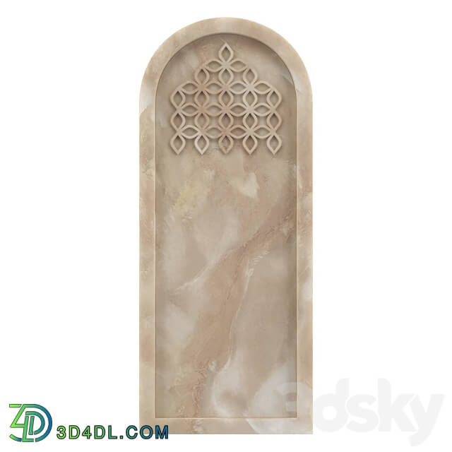 Bathroom accessories - OM Arch marble AM124