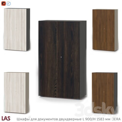 Wardrobe _ Display cabinets - OM Document cabinets L900 mm H1583 mm_ set of tops and sides JERA 