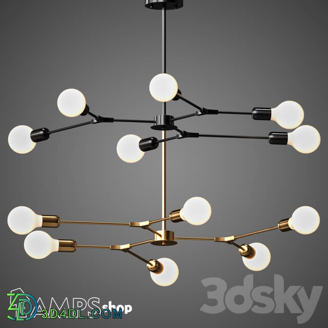 Chandelier - L1038 Chandelier Modern Art