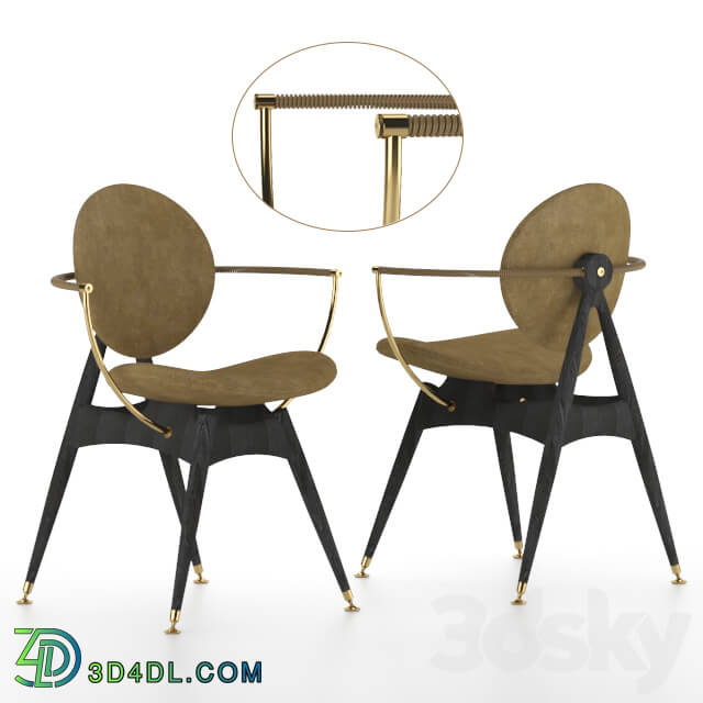 Chair - Overgaard _ Dyrman Circle Dining Chair