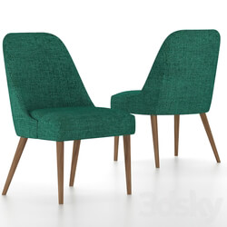 Chair - Fullam Dining Chair in Green 