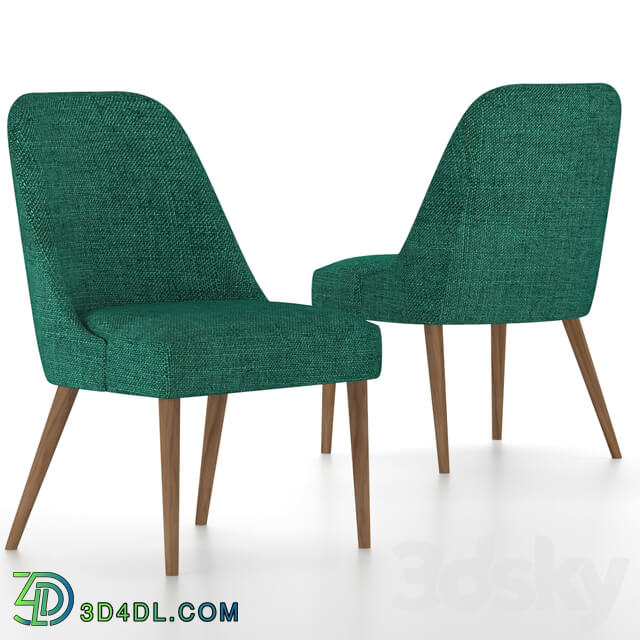 Chair - Fullam Dining Chair in Green