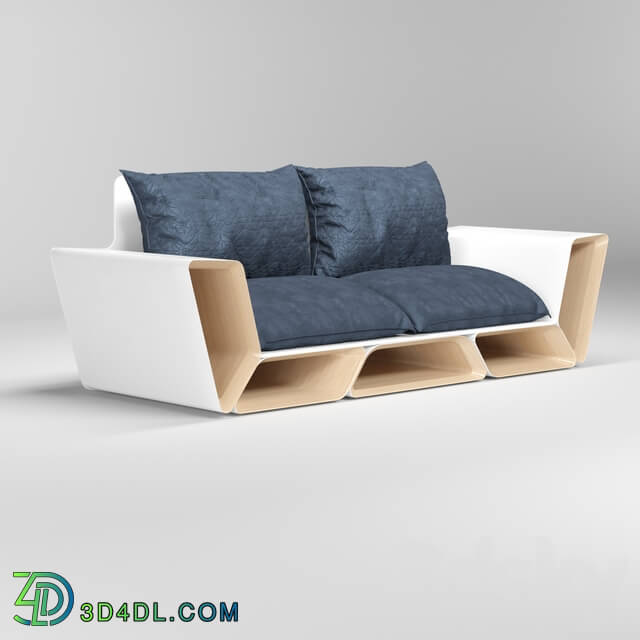 Sofa - futon pad sofa