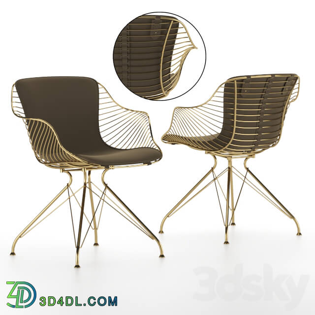 Chair - Wire Dining Chair Overgaard _ Dyrman