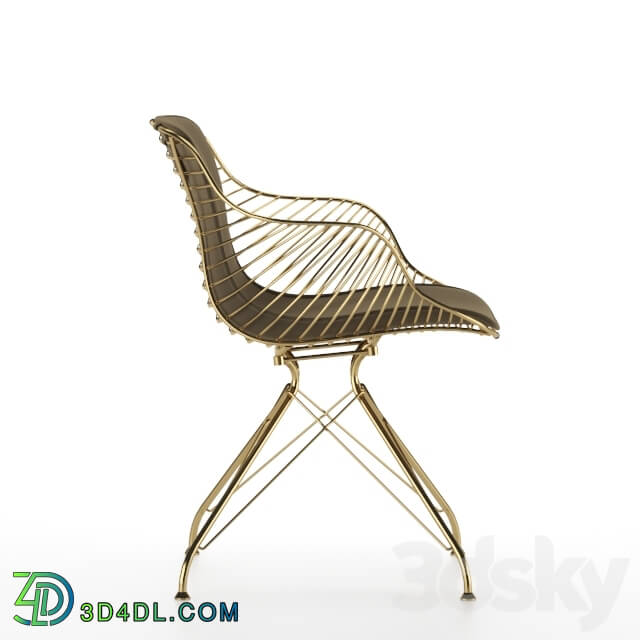 Chair - Wire Dining Chair Overgaard _ Dyrman