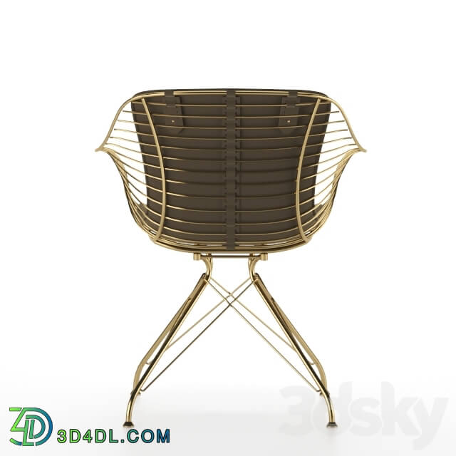 Chair - Wire Dining Chair Overgaard _ Dyrman